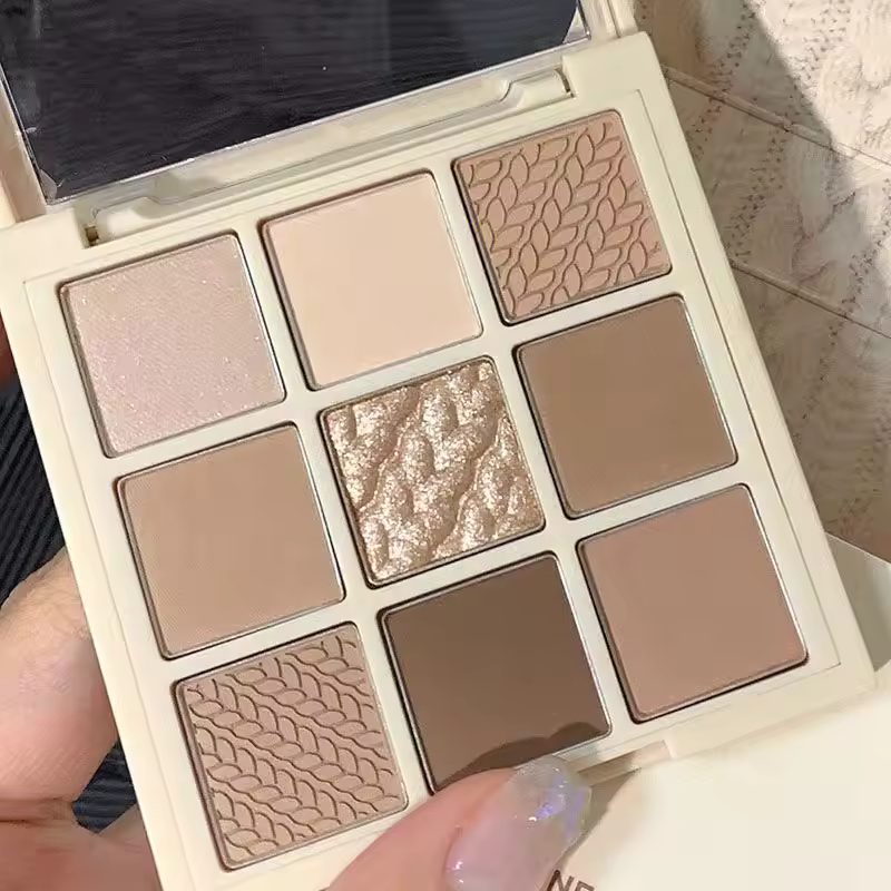 9 Color Brown Eyeshadow Palette