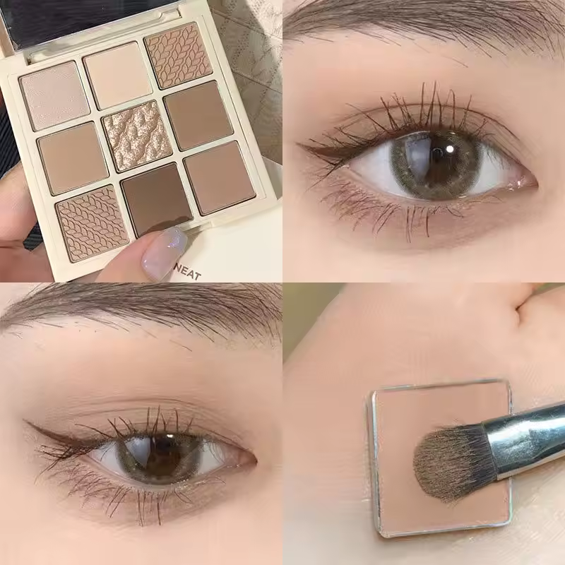 9 Color Brown Eyeshadow Palette