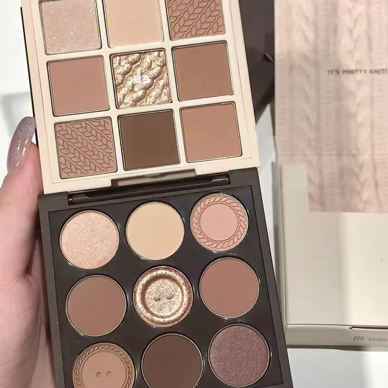 9 Color Brown Eyeshadow Palette