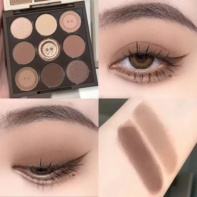 9 Color Brown Eyeshadow Palette