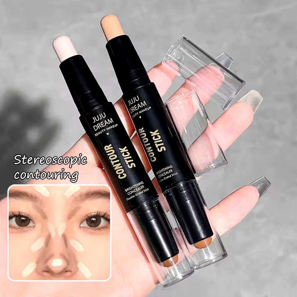 Dual-ended Highlighter Concealer Wand