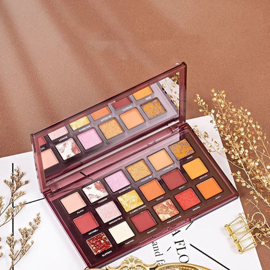 18-Color Matte Eyeshadow Palette